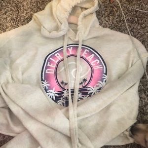 Delray Beach cropped top long sleeve